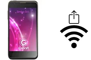 Générer un QR code avec la clé Wifi sur un Gigabyte GSmart Simba SX1