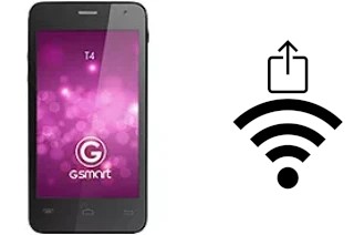 Générer un QR code avec la clé Wifi sur un Gigabyte GSmart T4