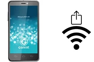 Générer un QR code avec la clé Wifi sur un Gigabyte GSmart Maya M1 v2