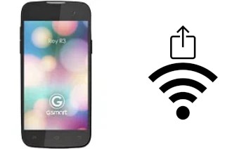 Générer un QR code avec la clé Wifi sur un Gigabyte GSmart Rey R3