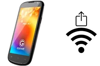 Générer un QR code avec la clé Wifi sur un Gigabyte GSmart Aku A1