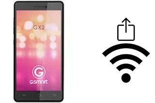 Générer un QR code avec la clé Wifi sur un Gigabyte GSmart GX2