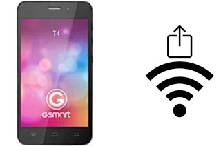 Générer un QR code avec la clé Wifi sur un Gigabyte GSmart T4 (Lite Edition)