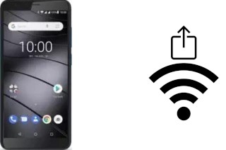 Générer un QR code avec la clé Wifi sur un Gigaset GS100