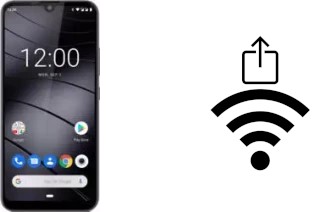 Générer un QR code avec la clé Wifi sur un Gigaset GS190