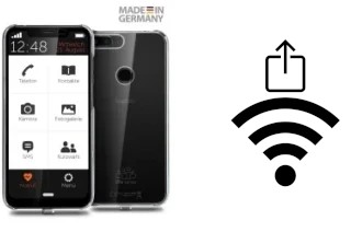 Générer un QR code avec la clé Wifi sur un Gigaset GS195LS