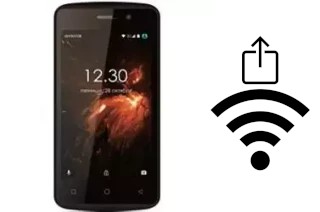 Générer un QR code avec la clé Wifi sur un Ginzzu S4030