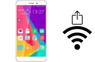 Générer un QR code avec la clé Wifi sur un Ginzzu S5140