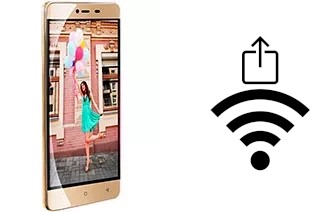 Générer un QR code avec la clé Wifi sur un Gionee Marathon M5 mini