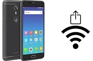 Générer un QR code avec la clé Wifi sur un Gionee A1