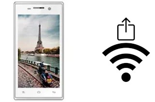 Générer un QR code avec la clé Wifi sur un Gionee Ctrl V4