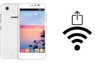 Générer un QR code avec la clé Wifi sur un Gionee Ctrl V4s