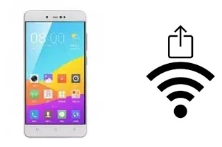 Générer un QR code avec la clé Wifi sur un Gionee F106