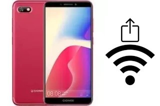 Générer un QR code avec la clé Wifi sur un Gionee F205 Pro