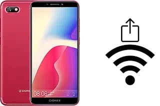 Générer un QR code avec la clé Wifi sur un Gionee F205