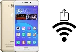 Générer un QR code avec la clé Wifi sur un Gionee F5