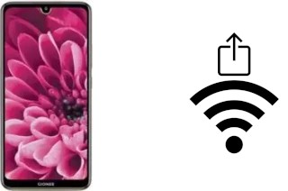 Générer un QR code avec la clé Wifi sur un Gionee F9