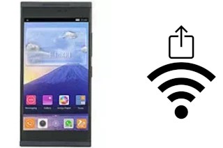 Générer un QR code avec la clé Wifi sur un Gionee Gpad G5