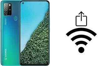 Générer un QR code avec la clé Wifi sur un Gionee M12