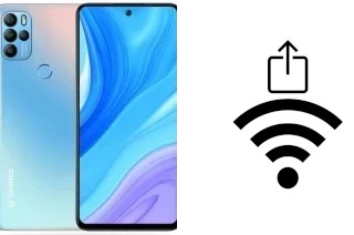 Générer un QR code avec la clé Wifi sur un Gionee M15