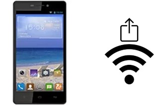 Générer un QR code avec la clé Wifi sur un Gionee M2