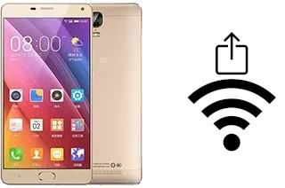 Générer un QR code avec la clé Wifi sur un Gionee Marathon M5 Plus