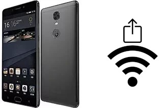 Générer un QR code avec la clé Wifi sur un Gionee M6s Plus