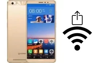 Générer un QR code avec la clé Wifi sur un Gionee M7 Mini