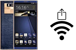 Générer un QR code avec la clé Wifi sur un Gionee M7 Plus