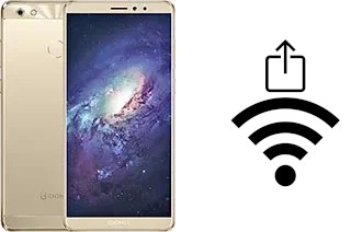 Générer un QR code avec la clé Wifi sur un Gionee M7 Power