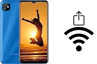 Générer un QR code avec la clé Wifi sur un Gionee Max Pro