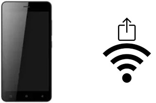 Générer un QR code avec la clé Wifi sur un Gionee P5w