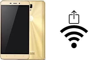 Générer un QR code avec la clé Wifi sur un Gionee P7 Max