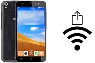 Générer un QR code avec la clé Wifi sur un Gionee Pioneer P6