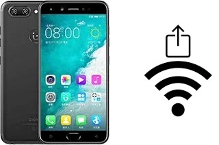 Générer un QR code avec la clé Wifi sur un Gionee S10