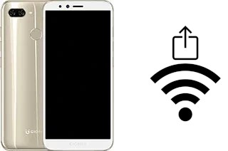 Générer un QR code avec la clé Wifi sur un Gionee S11 lite