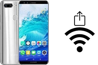 Générer un QR code avec la clé Wifi sur un Gionee S11S