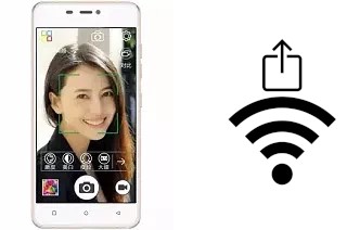 Générer un QR code avec la clé Wifi sur un Gionee S5.1 Pro