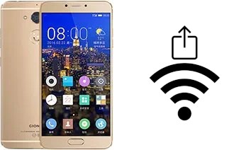 Générer un QR code avec la clé Wifi sur un Gionee S6 Pro