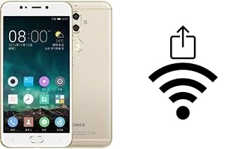 Générer un QR code avec la clé Wifi sur un Gionee S9