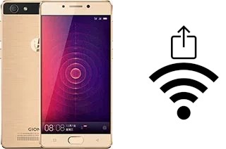 Générer un QR code avec la clé Wifi sur un Gionee Steel 2