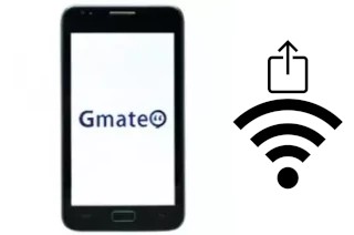 Générer un QR code avec la clé Wifi sur un Gmate GMate 6577 Plus