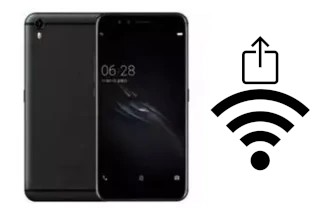 Générer un QR code avec la clé Wifi sur un Gome C71