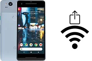 Générer un QR code avec la clé Wifi sur un Google Pixel 2