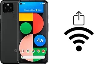 Générer un QR code avec la clé Wifi sur un Google Pixel 4a 5G