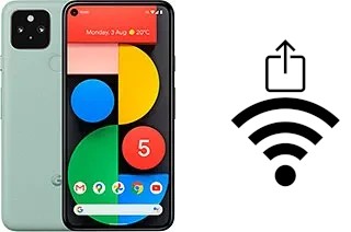 Générer un QR code avec la clé Wifi sur un Google Pixel 5