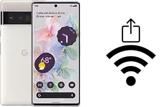 Générer un QR code avec la clé Wifi sur un Google Pixel 6 Pro