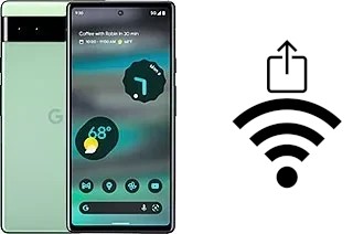 Générer un QR code avec la clé Wifi sur un Google Pixel 6a