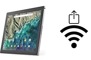 Générer un QR code avec la clé Wifi sur un Google Pixel C