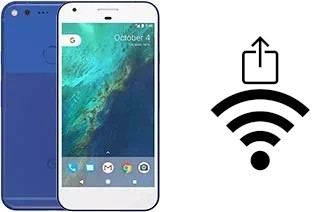 Générer un QR code avec la clé Wifi sur un Google Pixel XL